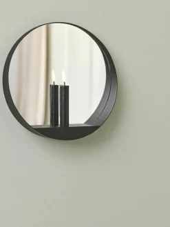 Wandspiegel Glim met kandelaar^Gejst Fashion