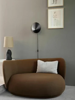 Wandspot Arum met stekker, verstelbaar^ferm LIVING Fashion