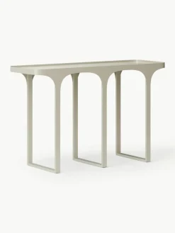 Wandtafel Bella met travertijn look^Westwing Collection Fashion