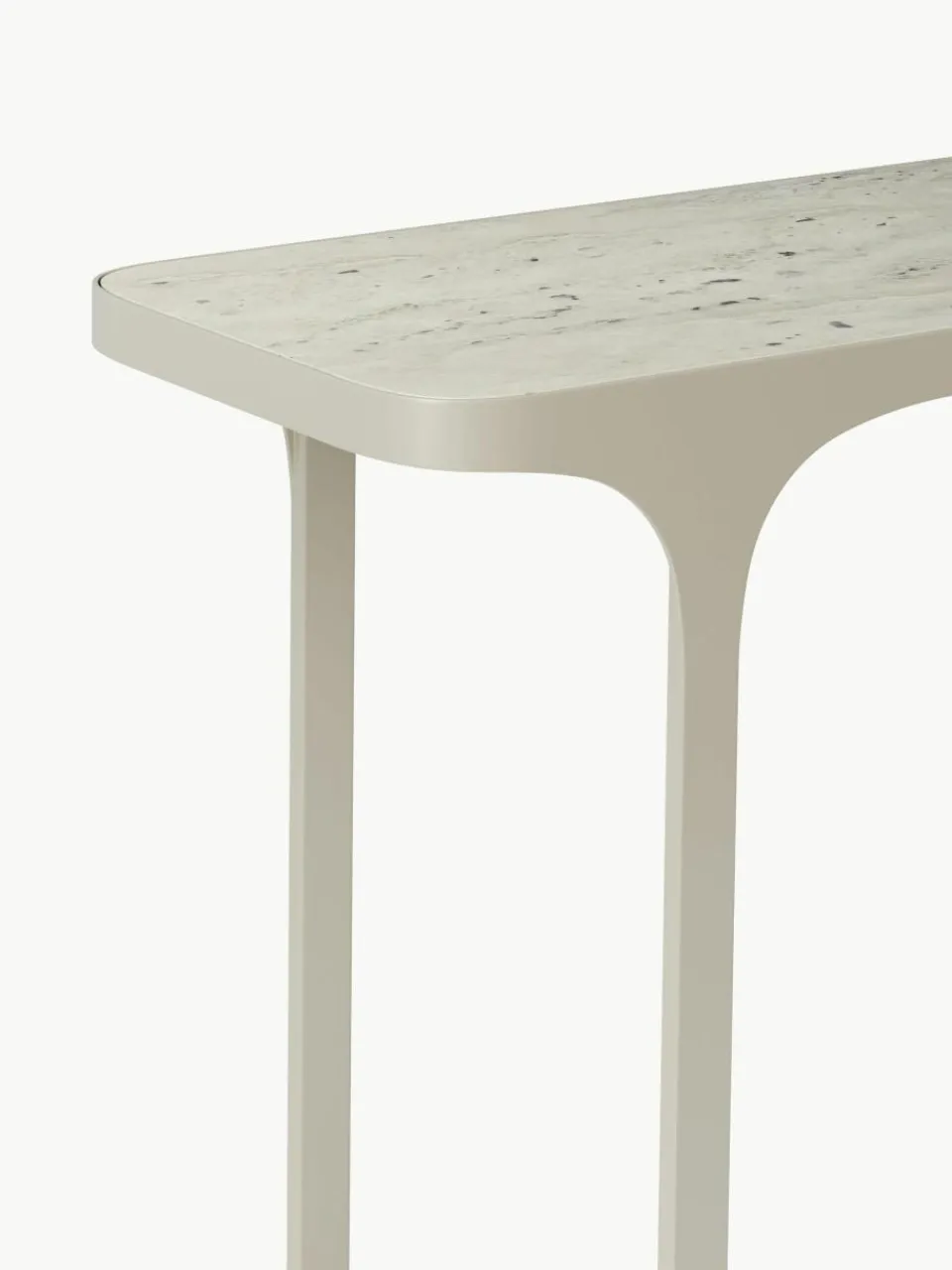 Wandtafel Bella met travertijn look^Westwing Collection Sale