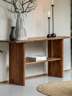 Wandtafel Borden van acaciahout^Westwing Clearance
