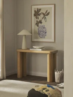 Wandtafel Kalia van eikenhout^Westwing Collection Fashion
