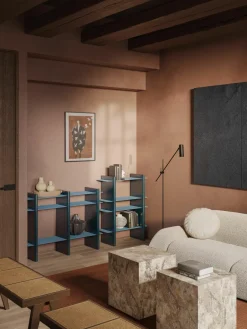 Wandtafel Rami met metalen elementen^Westwing Collection Fashion