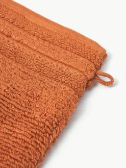 Washandjes Luxe met gestreepte rand, 2 stuks^Westwing Collection Online