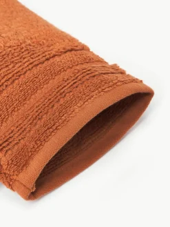 Washandjes Luxe met gestreepte rand, 2 stuks^Westwing Collection Online