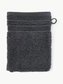 Washandjes Luxe met gestreepte rand, 2 stuks^Westwing Collection Outlet