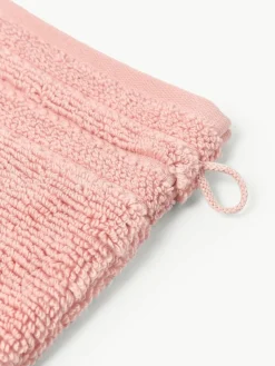 Washandjes Luxe met gestreepte rand, 2 stuks^Westwing Collection Hot