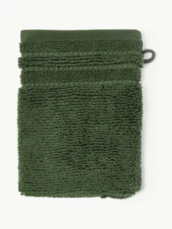 Washandjes Luxe met gestreepte rand, 2 stuks^Westwing Collection Outlet