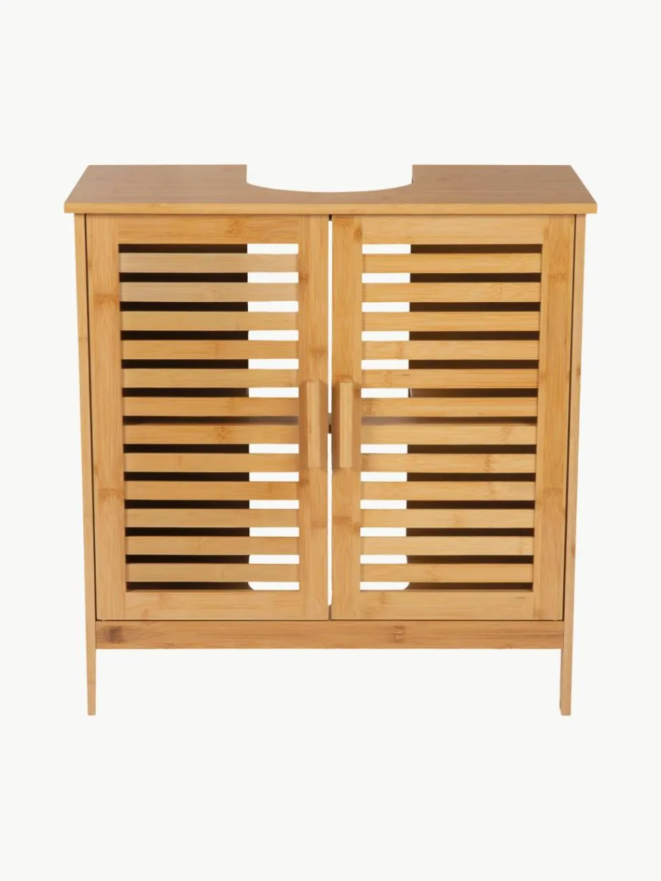 Wastafelmeubel van bamboehout Merhaba, B 60 cm^ANDREA HOUSE Outlet