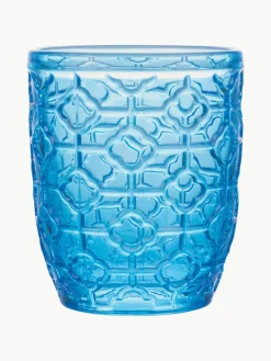 Waterglazen Bicchieri met structuurpatroon, 6-delig^Villa D'Este Home Tivoli Hot
