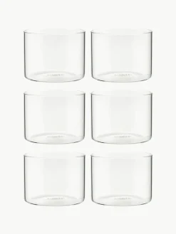 Waterglazen Boro van borosilicaatglas, 6 stuks^Bitossi Home Hot