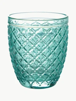 Waterglazen Castle, set van 6^Villa D'Este Home Tivoli Clearance