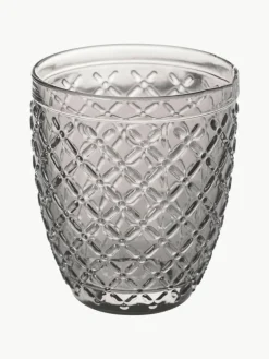 Waterglazen Castle, set van 6^Villa D'Este Home Tivoli Clearance
