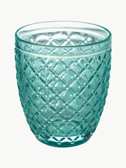 Waterglazen Castle, set van 6^Villa D'Este Home Tivoli Clearance