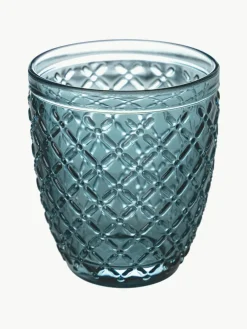 Waterglazen Castle, set van 6^Villa D'Este Home Tivoli Clearance