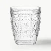 Waterglazen Chambord met bloemenreliëf, 6 stuks^Cote Table Discount