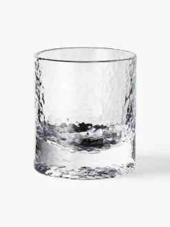 Waterglazen Forma met gestructureerde oppervlak, 2 stuks^Holmegaard New