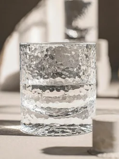 Waterglazen Forma met gestructureerde oppervlak, 2 stuks^Holmegaard New
