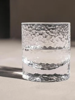 Waterglazen Forma met gestructureerde oppervlak, 2 stuks^Holmegaard New
