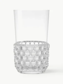 Waterglazen Jellies met structuurpatroon, 4 stuks^Kartell Outlet