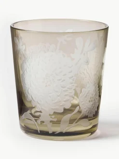 Waterglazen Peony, set van 6^Pols Potten Fashion
