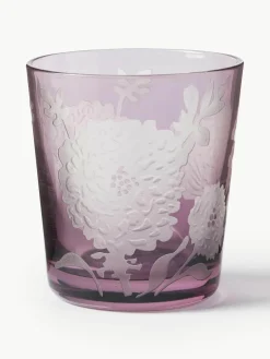 Waterglazen Peony, set van 6^Pols Potten Fashion