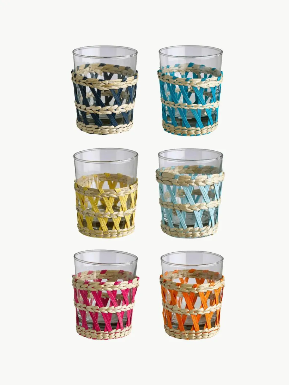 Waterglazen Reed, 6-delig^Pols Potten Outlet