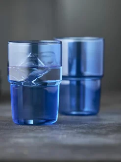 Waterglazen Torino uit borosilicaatglas, 2 stuks^Lyngby Hot
