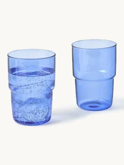 Waterglazen Torino uit borosilicaatglas, 2 stuks^Lyngby Hot