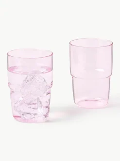 Waterglazen Torino uit borosilicaatglas, 2 stuks^Lyngby Discount
