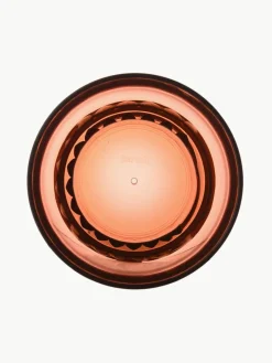 Waterglazen Trama met structuurpatroon, 4 stuks^Kartell Discount
