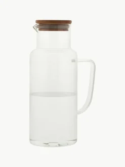 Waterkaraf Jarro met bamboe deksel, 1 L^ANDREA HOUSE Hot