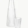 Waterkaraf Pilastro met glas, 1 L, set van 2^stelton Fashion