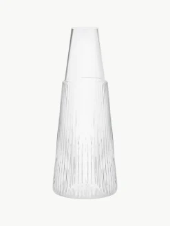 Waterkaraf Pilastro met glas, 1 L, set van 2^stelton Fashion