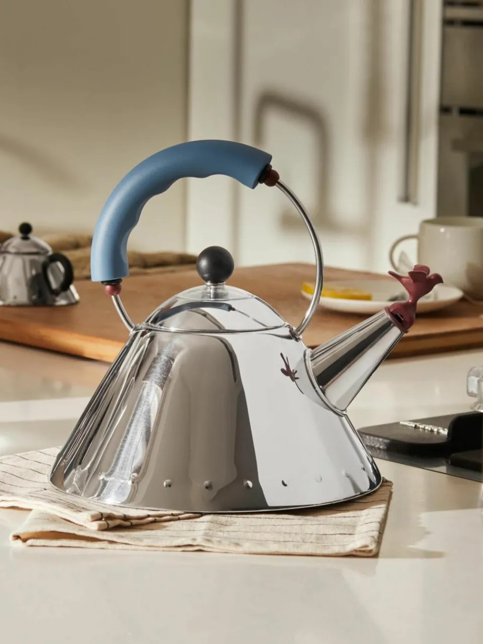 Waterkoker Bird met fluitje, 2 L^ALESSI Discount