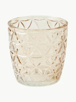 Waxinelichthouder Marilu van glas, set van 4^Westwing Fashion