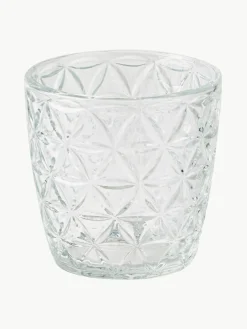 Waxinelichthouder Marilu van glas, set van 4^Westwing Best