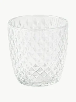 Waxinelichthouder Marilu van glas, set van 4^Westwing Best