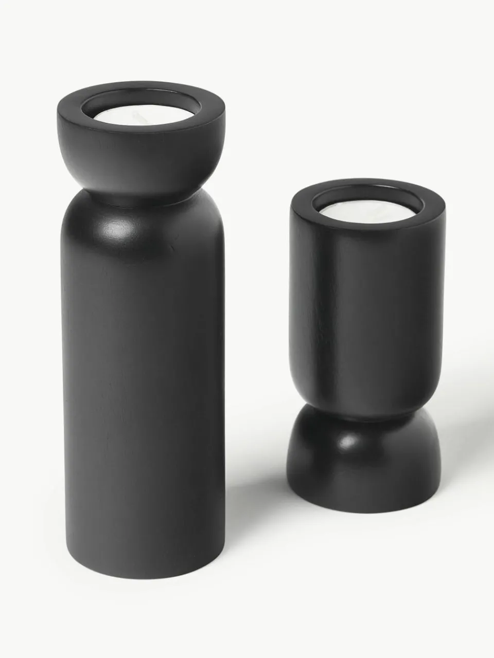 Waxinelichthouders Matti van mangohout, set van 2^Westwing Collection Best