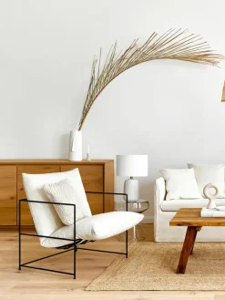 Wayne gestoffeerde fauteuil^Westwing Collection Best