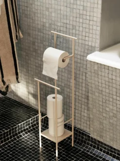 WC-papierhouder Dora met wandkast^ferm LIVING Sale