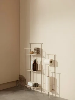 WC-papierhouder Dora met wandkast^ferm LIVING Sale
