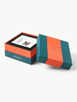 x MEISSE, hadgemaakte vide-poche iitiale met decoratie^Westwing Collection Fashion