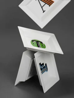 x MEISSEN, handgemaake vide-poche iniialen me decoraie^Westwing Collection Sale