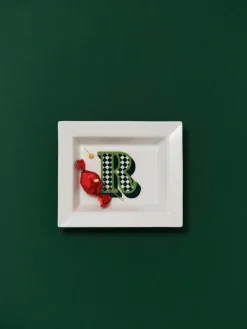x MEISSEN, handgemaakte vide-poche initialen met decoatie^Westwing Collection Best