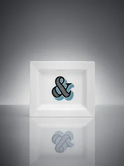 x MEISSEN, handgemaakte vide-poche initialen met decoratie^Westwing Collection Outlet