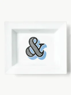 x MEISSEN, handgemaakte vide-poche initialen met decoratie^Westwing Collection Outlet