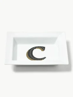 x MEISSEN, handgemaakte vide-pohe initialen met deoratie^Westwing Collection Best