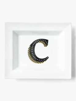 x MEISSEN, handgemaakte vide-pohe initialen met deoratie^Westwing Collection Best
