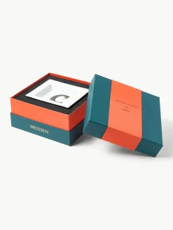 x MEISSEN, handgemaakte vide-pohe initialen met deoratie^Westwing Collection Best